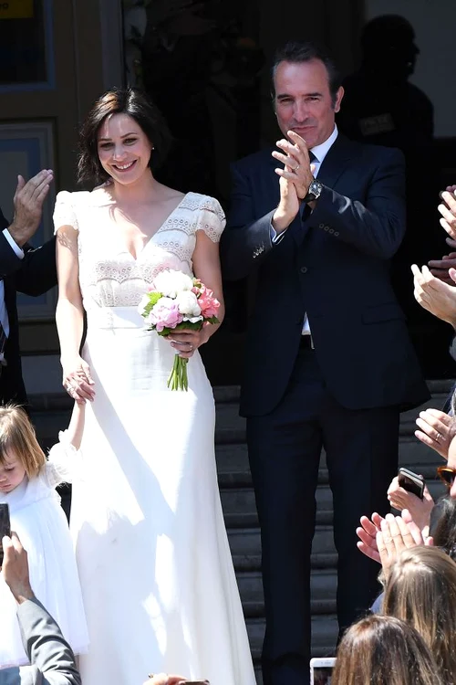 Jean Dujardin Marries Nathalie Pechalat jpeg