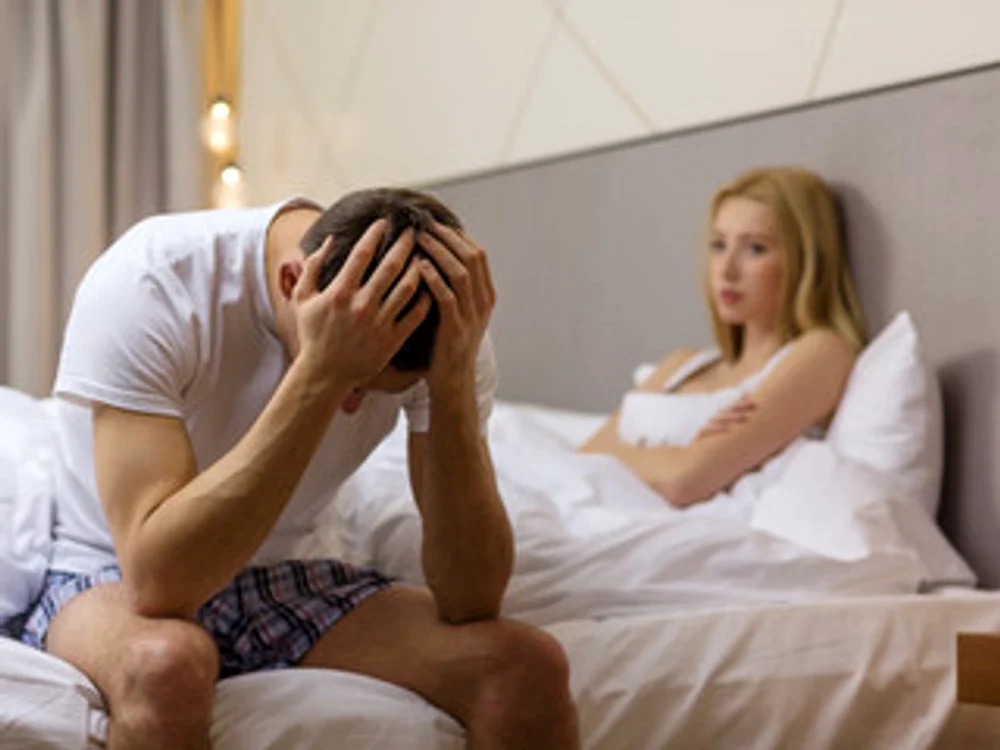 
    Deşi se poate trata, ejacularea prematură poate afecta viața intimă de cuplufoto: 123RF  