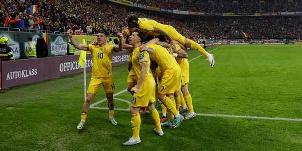 România s-a calificat pe prima poziție la Euro 2024. FOTO Inquam Photos / Octav Ganea