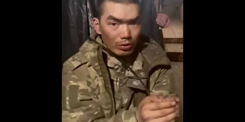 Soldați chinezi capturați în estul Ucrainei Foto Captură video Facebook jpg