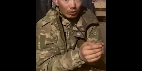 Soldați chinezi capturați în estul Ucrainei Foto Captură video Facebook jpg