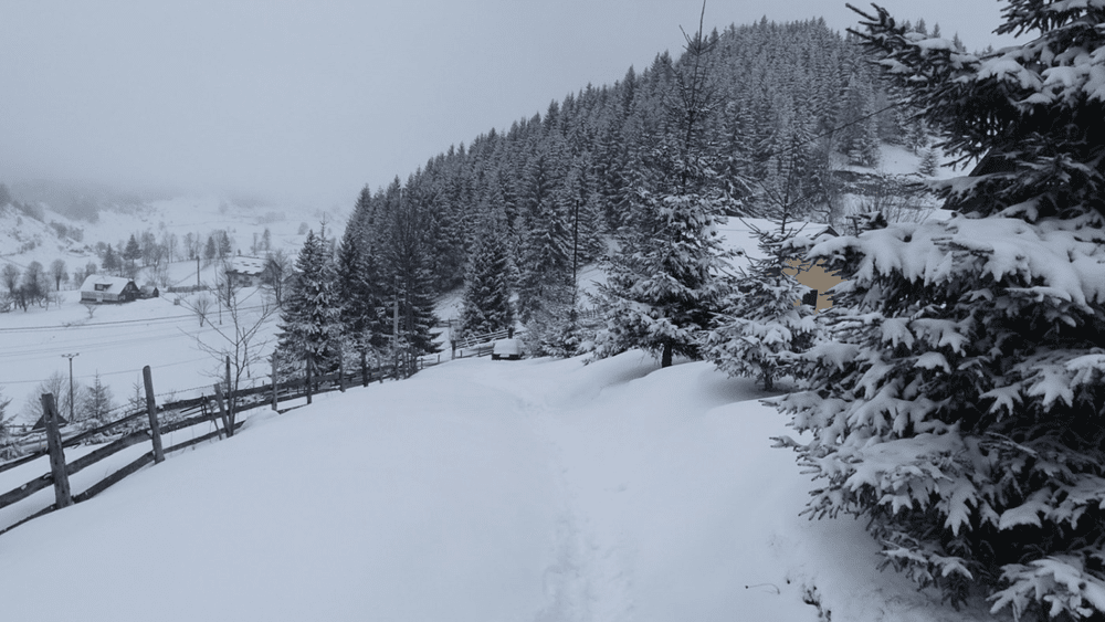 Prognoza meteo la munte. Cum se anunță vremea în weekend, în ce zone va ninge abundent