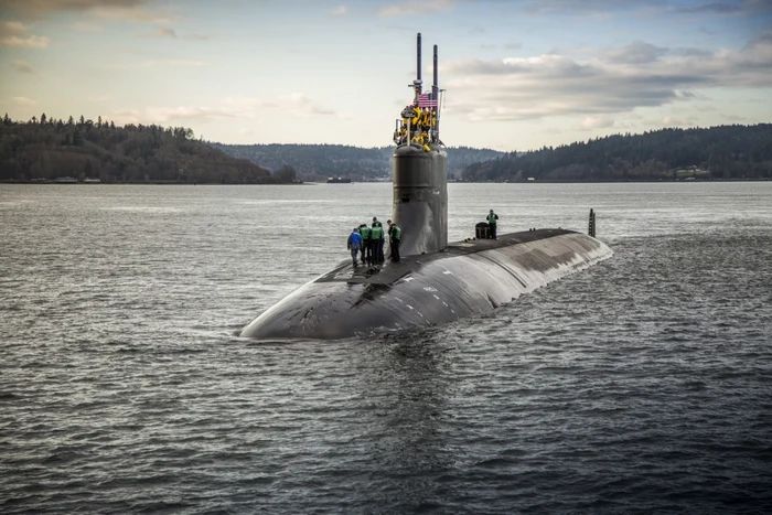 Submarinul cu propulsie nucleară USS Connecticut FOTO WIKIPEDIA