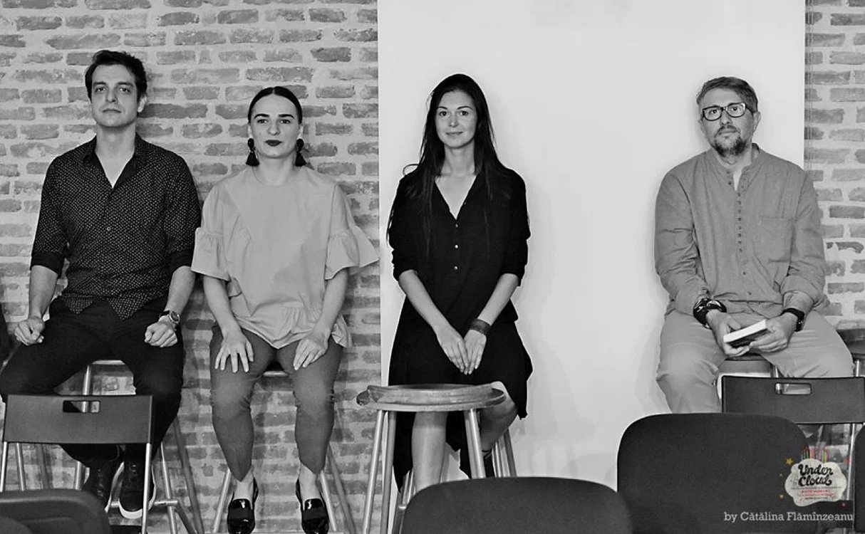 Ionuţ Grama, Florina Gleznea, Mihaela Popa şi Bogdan Talaşman                                                              Fotografii: facebook/undercloudfestival