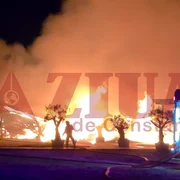 incendiu in statiunea mamaia doua beach baruri au ars din temelii FOTO captura video Ziua de Constanta