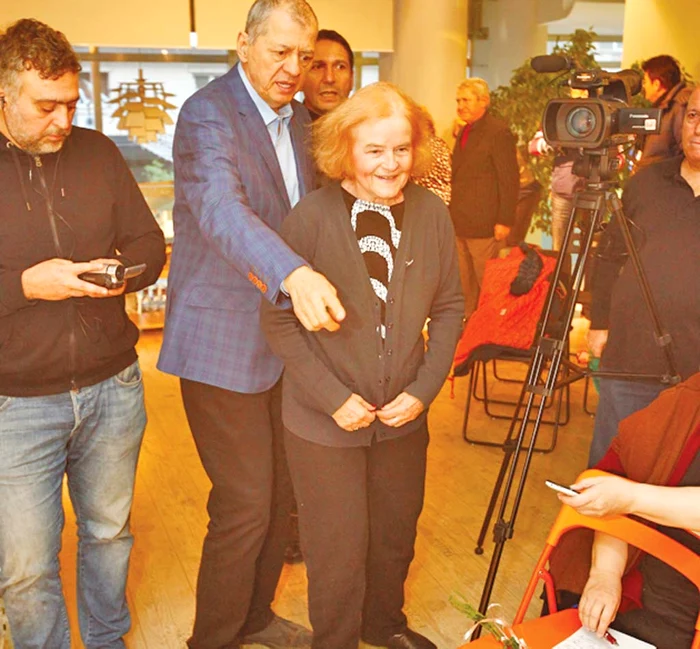 
    Octavian Ursulescu  a avut grijă să o invite  mereu la evenimente pe  Lucia Popescu-MoraruFoto: Sever Gheorghe    