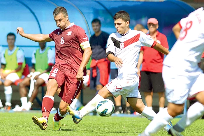 Pancu şi coechipierii lui au obţinut pe teren promovarea în prima ligă, dar acum trebuie să îşi câştige dreptatea la TAS (FOTO: Răzvan Păsărică)