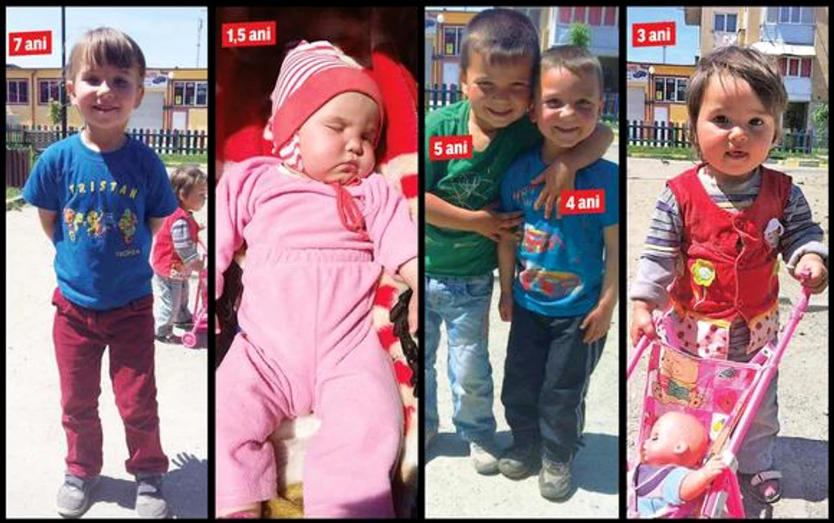 Aşa arătau micuţii în urmă cu şase luni
