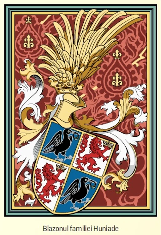 Blazonul familiei Huniade