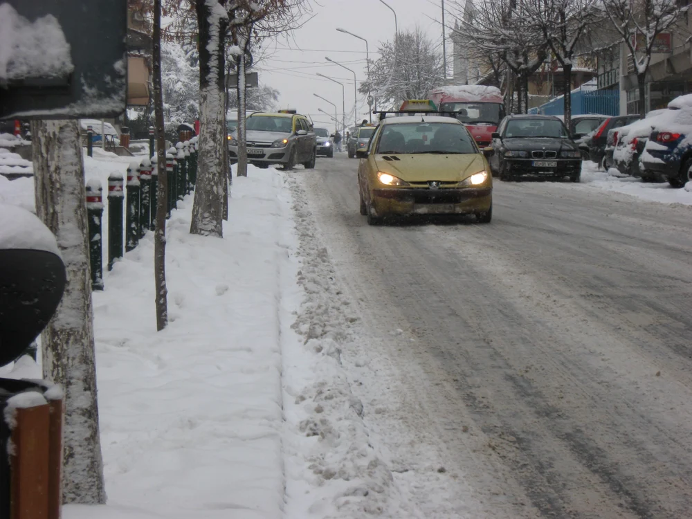Râmnicu Vâlcea: Traficul rutier e îngreunat