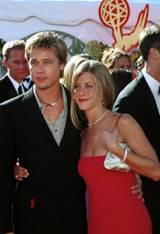 Brad Pitt And Jennifer Aniston At Emmy Awards   LA jpeg