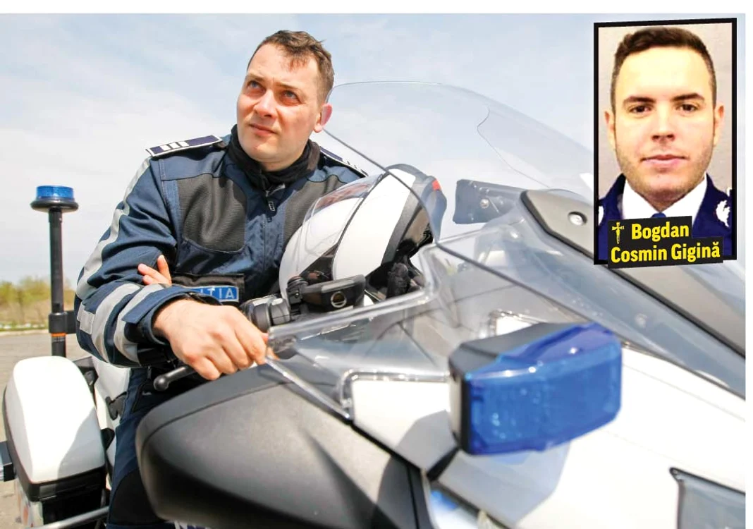 
    Agentul George Anghel regretă dispariţia colegului său. Şefii de la Rutieră pregătesc un monument în memoria subinspectorului Gigină Foto: David Muntean   