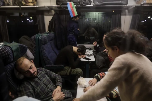 Refugiaţi Ucraina - Gara de Nord Bucureşti - 4 mar 2022 / FOTO Inquam Photos / George Călin