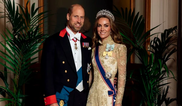 Prințul William și Prințesa Kate la dineul de stat pentru soții Trump   FOTO Casa Regală britanică jpg
