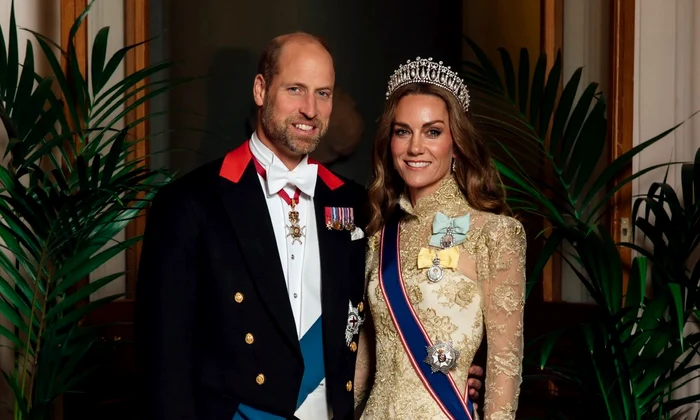 Prințul William și Prințesa Kate la dineul de stat pentru soții Trump   FOTO Casa Regală britanică jpg
