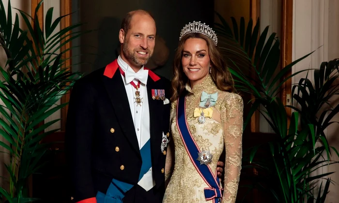 Prințul William și Prințesa Kate la dineul de stat pentru soții Trump   FOTO Casa Regală britanică jpg
