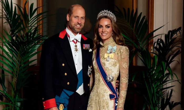 Prințul William și Prințesa Kate la dineul de stat pentru soții Trump   FOTO Casa Regală britanică jpg