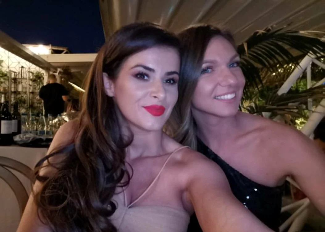 Simona Halep, alături de prietena ei, Irina Antonie, la nuntă