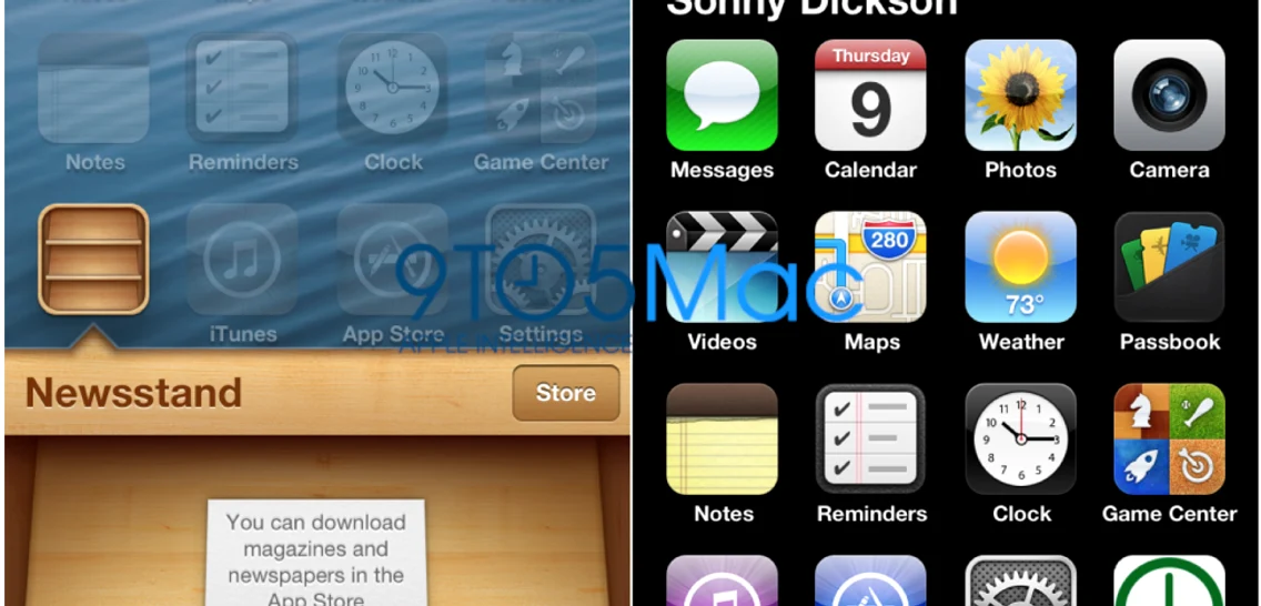 interfata noul iphone 