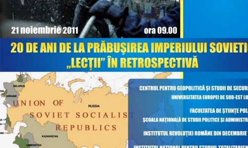 "20 de ani de la prăbuşirea imperiului Sovietic – «lecţii» în retrospectivă" jpeg