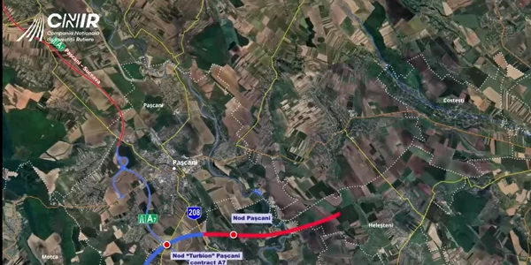 asociere de constructori din România și Bulgaria a câștigat contractul pentru construirea primului tronson al Autostrăzii A8 Târgu Neamț – Iași – Ungheni foto Ciprian Serban