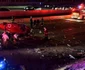 Un elicopter medical s-a prăbușit pe autostradă FOTO: X