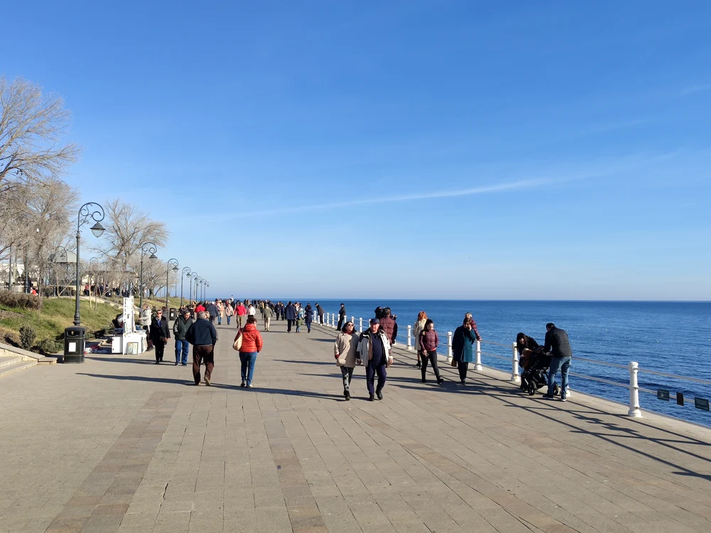 Faleza Cazinoului din Constanța FOTO: Călin Gavrilaș
