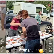 conflict la brosteni oamenii lui georgescu voiau sa manance fara sa munceasca foto captura vid FB png