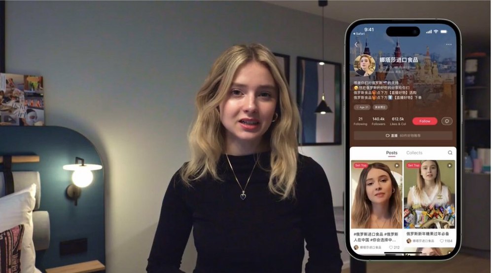 Cum a transformat inteligența artificială o ucraineancă YouTuber într-o rusoaică