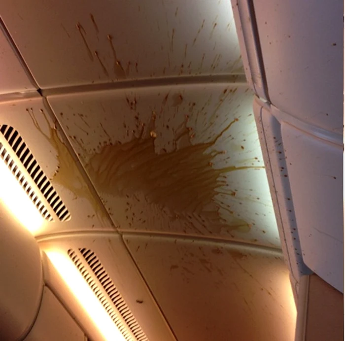 Turbulenţe au făcut ca avionul să piardă subit în altitudine (Instagram)
