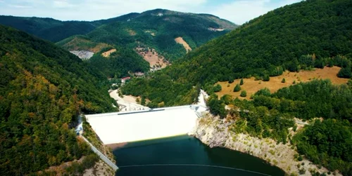 Barajul Leșu fost reabilitat Foto: Apele Române
