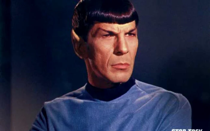 Actorul Leonard Nimoy în rolul personajului Mr. Spock FOTO herocomplex.latimes.com