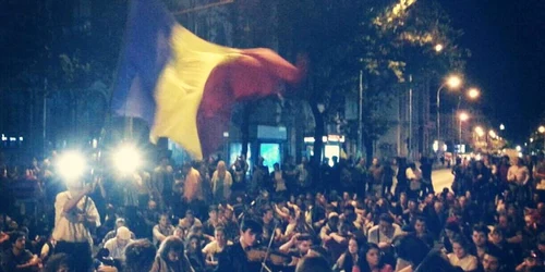 protest rosia montana ziua 9 bucuresti muzica clasic FOTO ALEX GAVAN