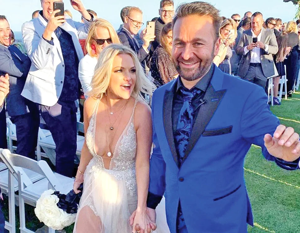 Căsătoria dintre Daniel Negreanu şi Amanda Leatherman a avut loc în California