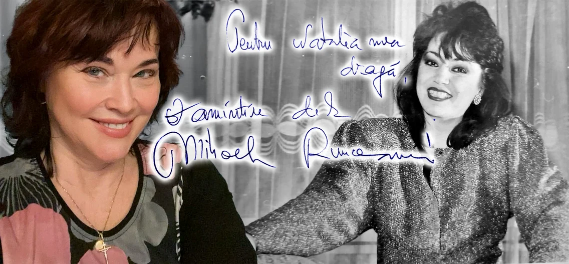 Natalia Guberna păstrează autograful Mihaelei Runceanu 