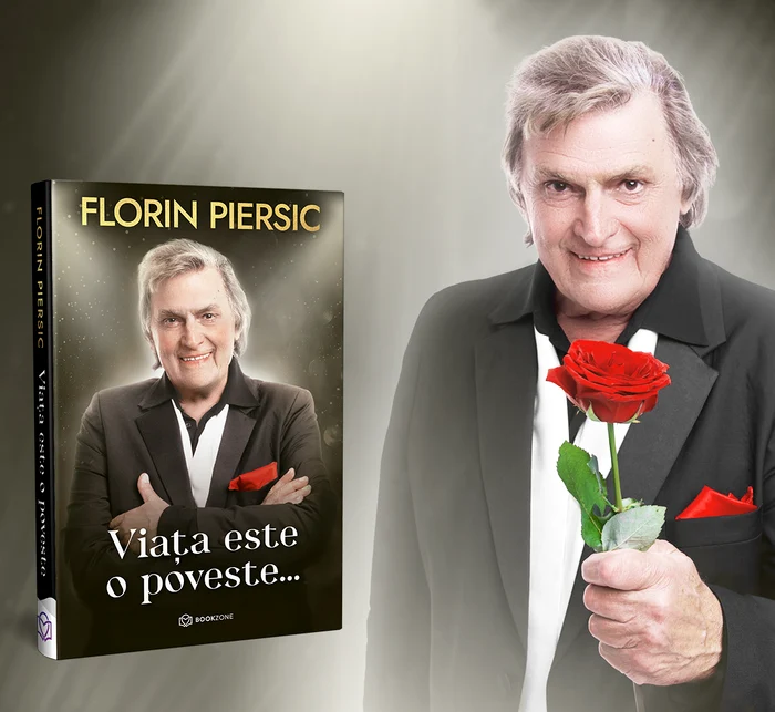 Florin Piersic lansează cartea biografică „Viața este o poveste“ 