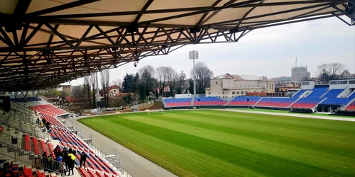 Stadionul „Eugen Popescu”. FOTO Cristian Stan / Facebook