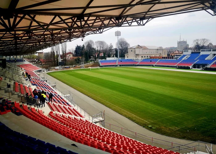 Stadionul „Eugen Popescu”. FOTO Cristian Stan / Facebook