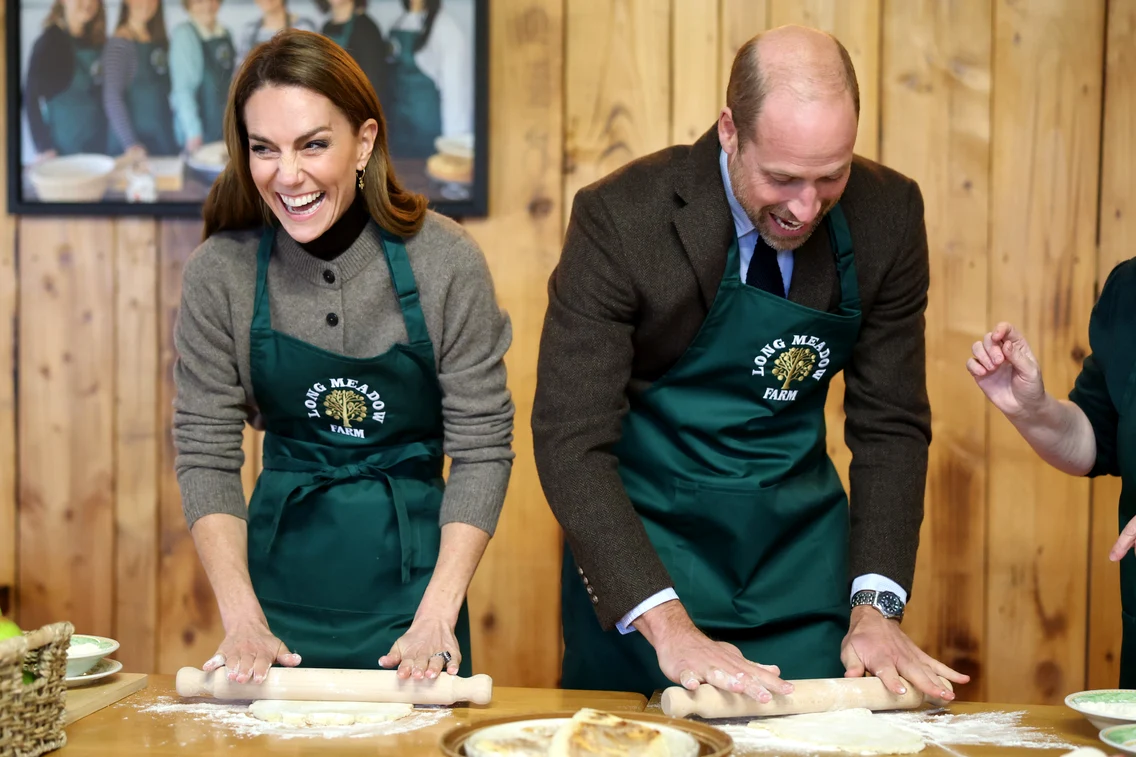 Kate și William în vizită la Long Meadow Cider
