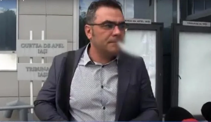 Sebastian Felecaru. Foto: captură video IaşiTV