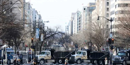 Măsuri de securitate fără precent în Washington pentru investirea noului preşedinte al americii. soldaţi. foto gettyimages