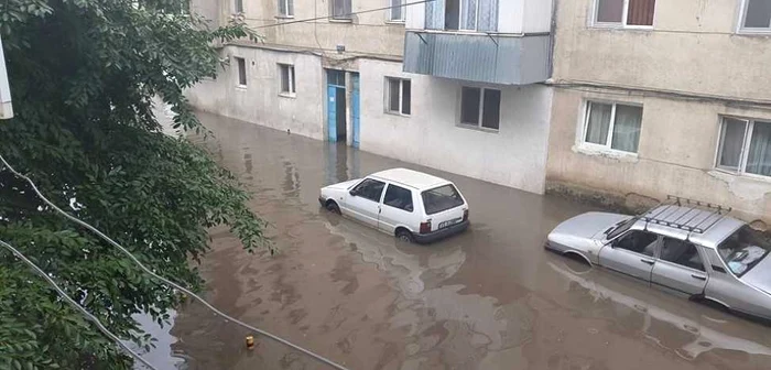 Bârladul, sub ape FOTO Facebook