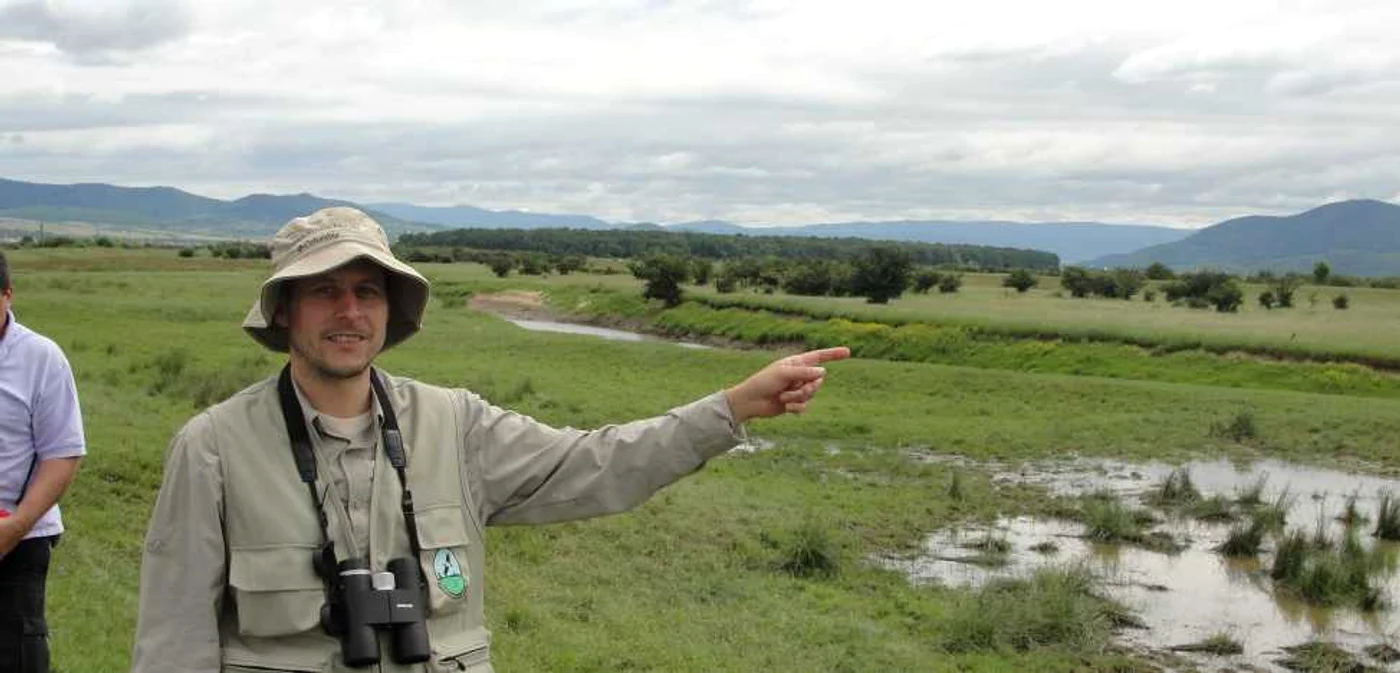Janos Marc Nagy este ranger în cadrul Rezervaţiei Naturale „Râul Tur“