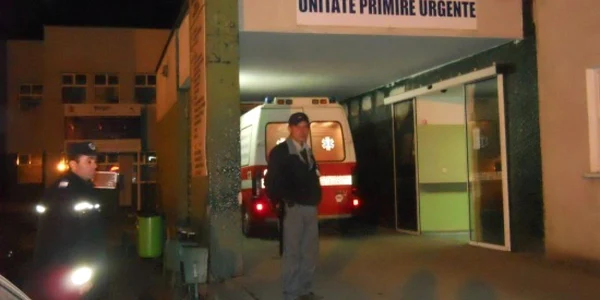 Agenţii de pază ai spitalului, dar şi jandarmii l-au păzit pe afacerist toată noaptea