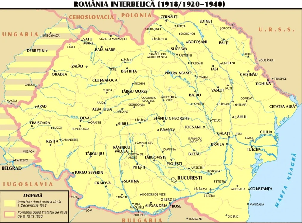 România Mare s-a destrămat în anul 1940 FOTO Adevărul