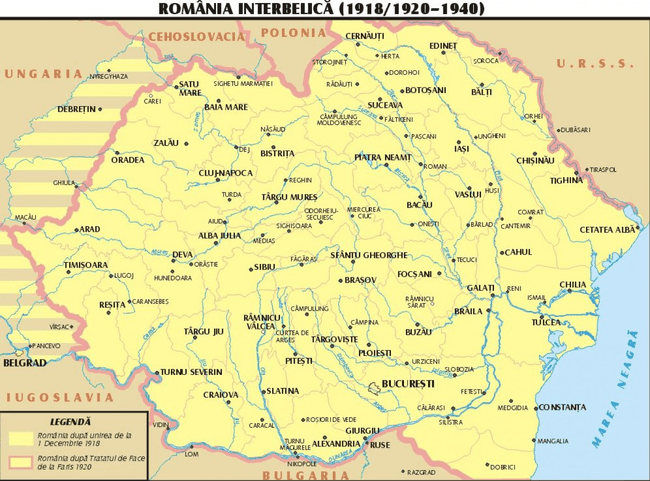 România Mare s-a destrămat în anul 1940 FOTO Adevărul