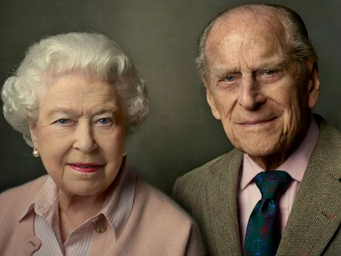 Regina si Prin'ul Philip înmormântare jpg