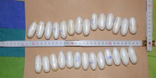 Cocaina confiscată de poliţişti Foto: Poliţia Română