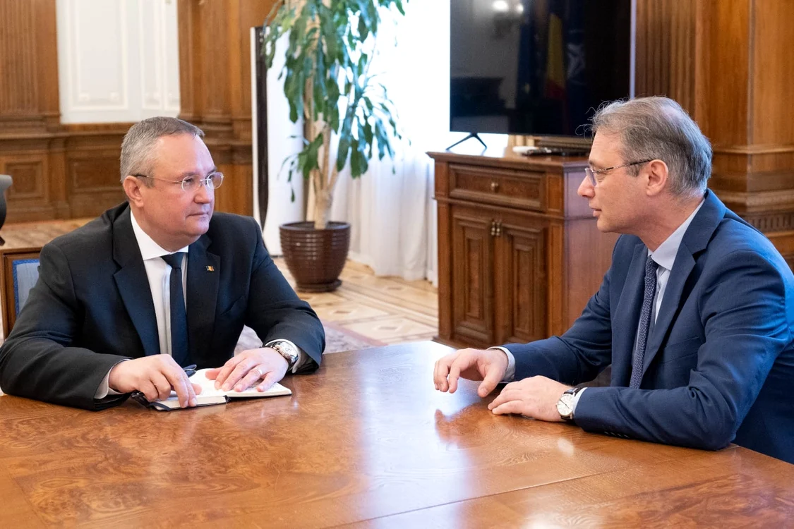 Nicolae Ciucă și Luca Niculescu FOTO: Facebook