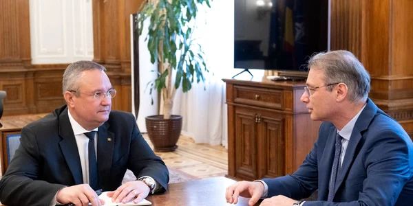 Nicolae Ciucă și Luca Niculescu FOTO: Facebook